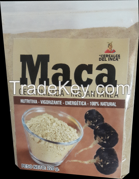 Maca Negra Gelatinizada e Instantanea