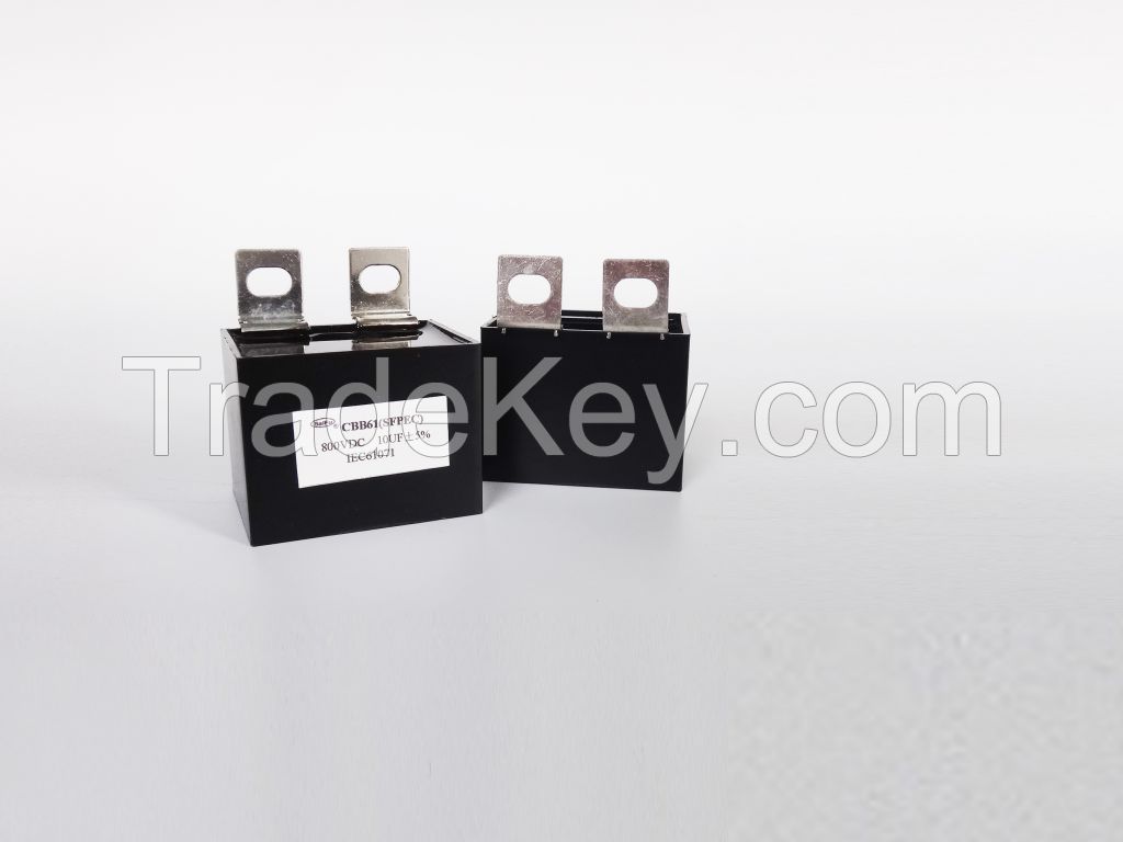 high quality cbb61 ac motor capacitor(plastic case)