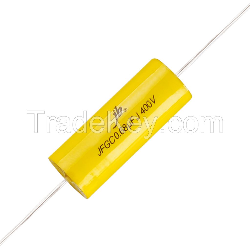 JFGC Axial Metallized Polypropylene Film Capacitor (CYCLOIDAL)