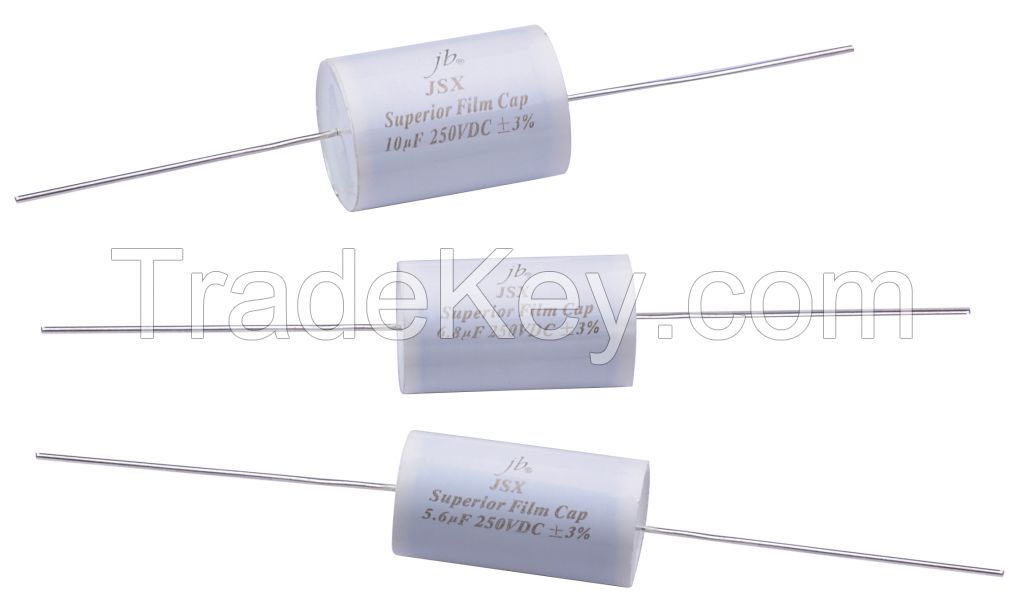 JSX - Superior Metallized Polypropylene Film Capacitors - Axial