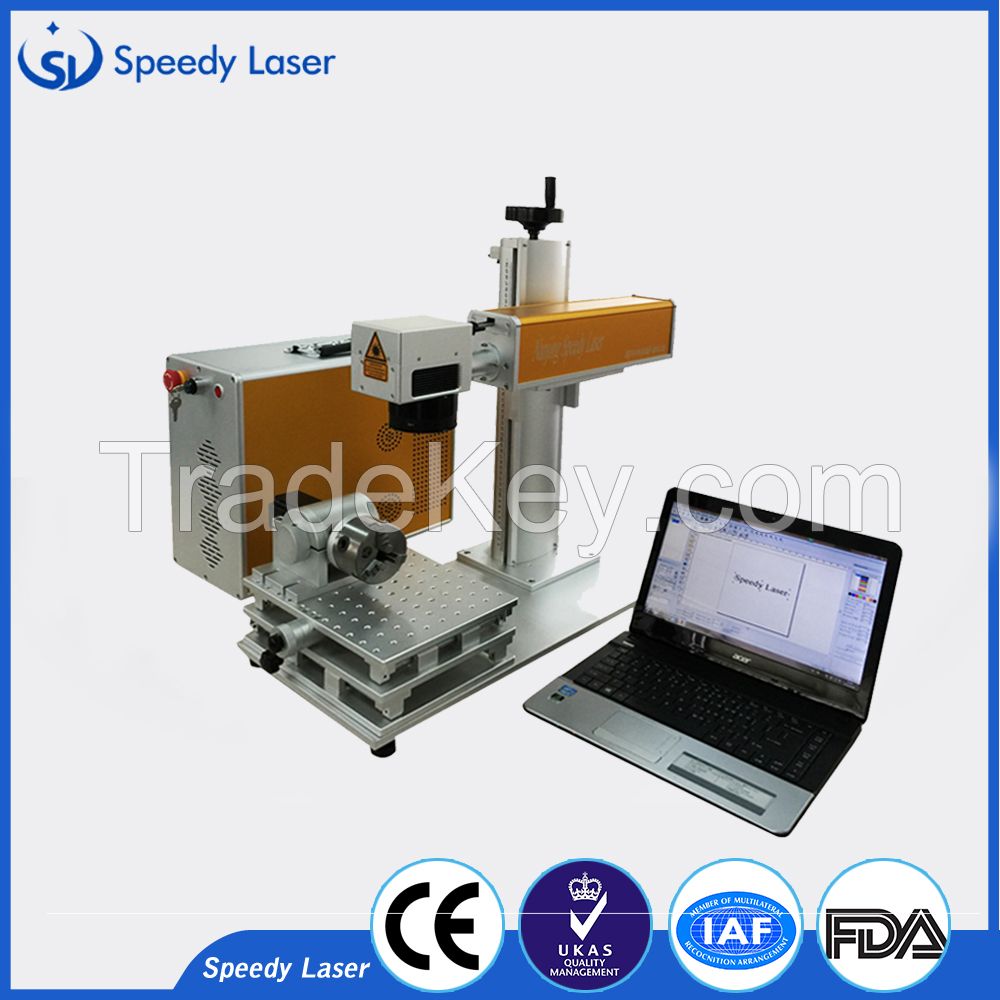 Free shipping fiber color laser marking machine for sale