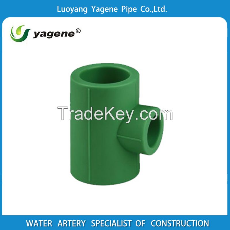 PPR fitting quick connect reducing tee pipe fittings
