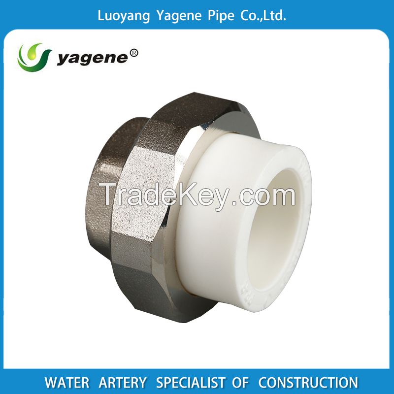 Bathroom fittings names Female thread nipple PPR pipe fitting