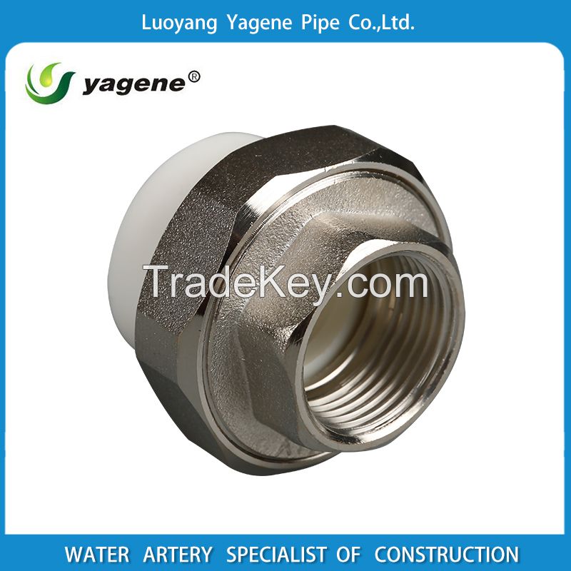 Bathroom fittings names Female thread nipple PPR pipe fitting