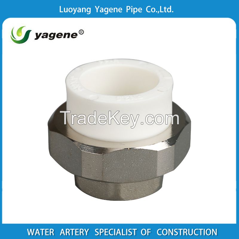 Bathroom fittings names Female thread nipple PPR pipe fitting