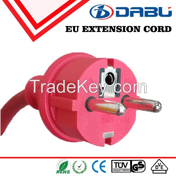 VDE Rubber cable 2-3 wire power extension cord IP44 waterproof 