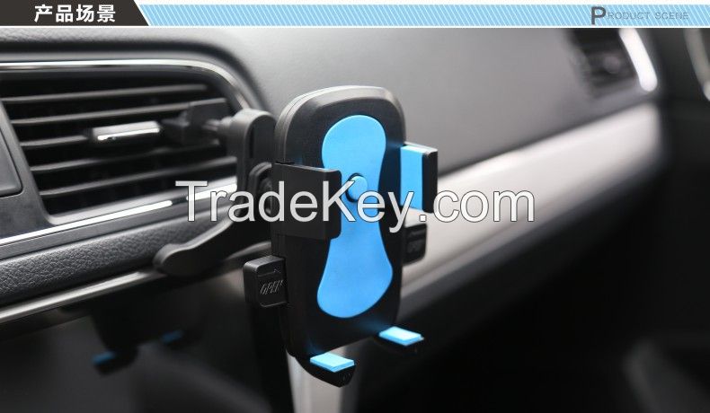 Vehicle - mounted air vent holder