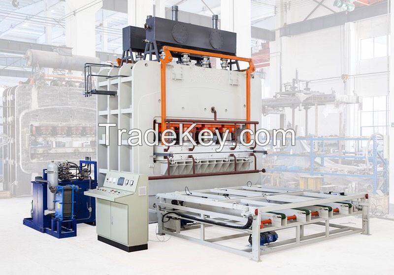 Short Cycle Laminating Press