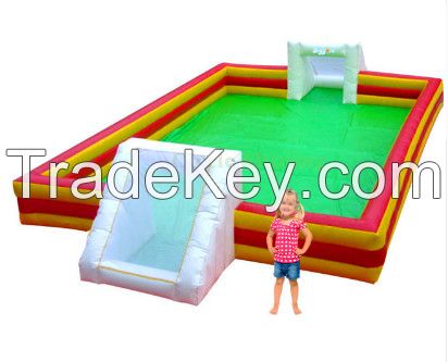 Inflatable football field