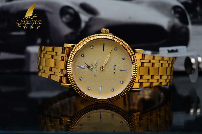 Gold watch, High Quality Brand Design Mens watch Fashion From China supplier Wristwatch