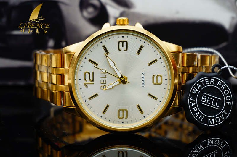 Gold watch, High Quality Brand Design Mens watch Fashion From China supplier Wristwatch