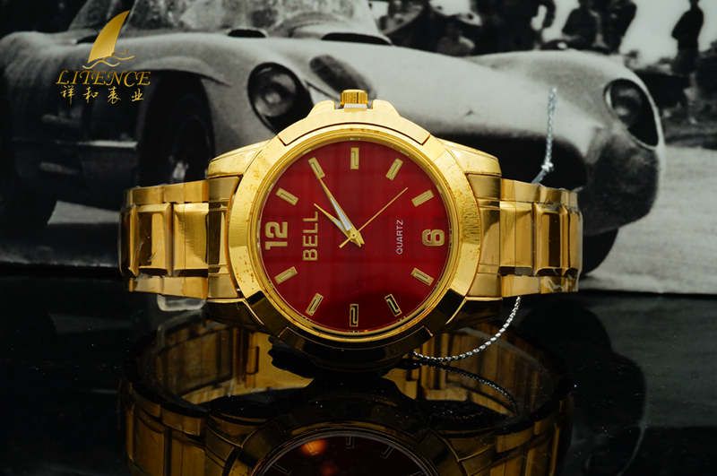 Gold watch, High Quality Brand Design Mens watch Fashion From China supplier Wristwatch