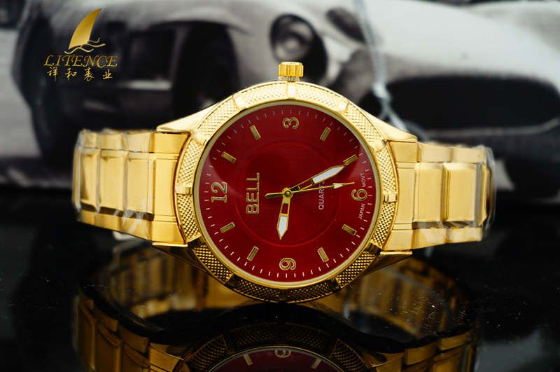 Gold watch, High Quality Brand Design Mens watch Fashion From China supplier Wristwatch