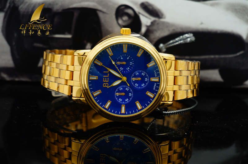 Gold watch, High Quality Brand Design Mens watch Fashion From China supplier Wristwatch