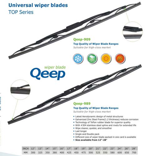 Qeep-909&amp;989 Universal wiper balde