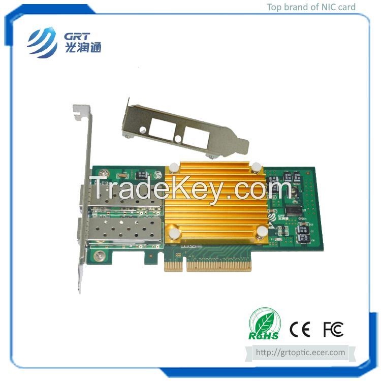 F1002E 10Gigabit  Intel 82599ES Dual-port Fiber Ethernet PCIe Network Server Adapter