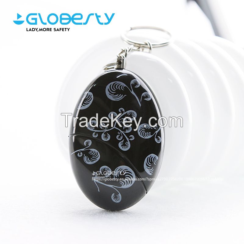 Portable 120db Siren Personal Alarm Keychain Anti Rape Security Gadget for Women, Elderly