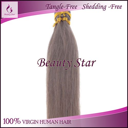 Pre bonded Hair Extension 8#, 100% Remy Human Hair