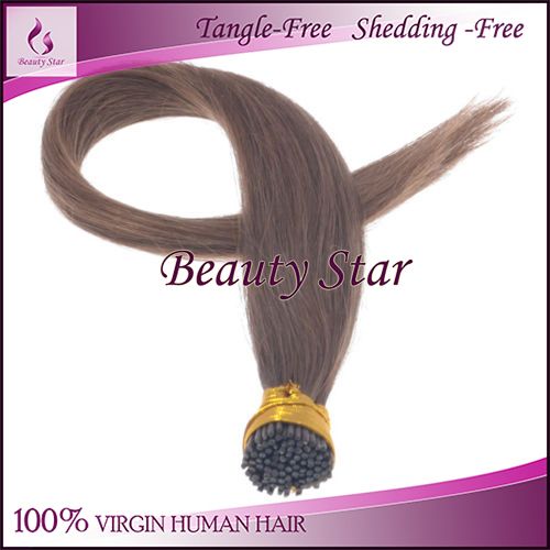 Pre bonded Hair Extension 4#, 100% Remy Human Hair