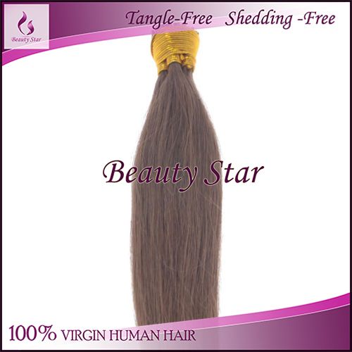 Pre bonded Hair Extension 6#, 100% Remy Human Hair