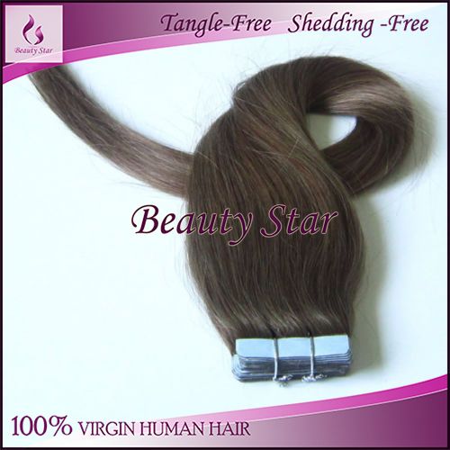 Tape Hair Extension, 8#, 100% Natural Human Hair