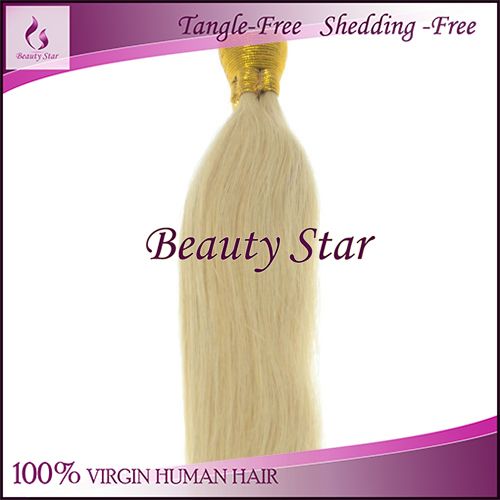 Pre bonded Hair Extension 24#, 100% Remy Human Hair