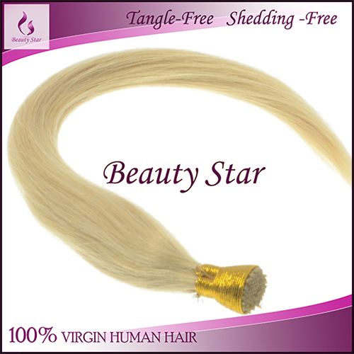 Pre bonded Hair Extension 24#, 100% Remy Human Hair