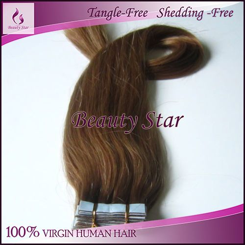 Tape Hair Extension, 12#, 100% Natural Human Hair