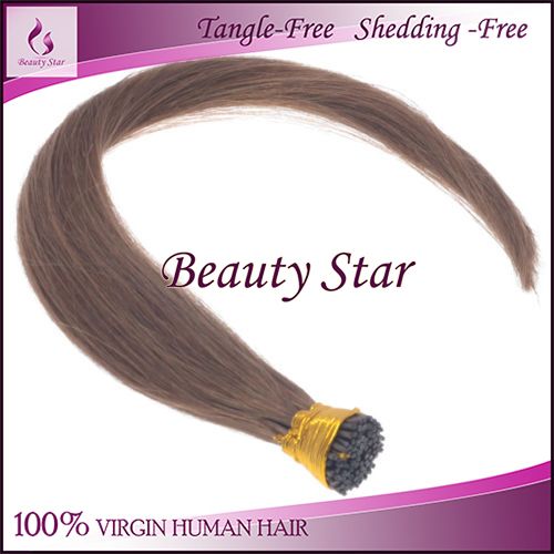 Pre bonded Hair Extension 4#, 100% Remy Human Hair