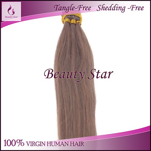 Pre bonded Hair Extension 10#, 100% Remy Human Hair