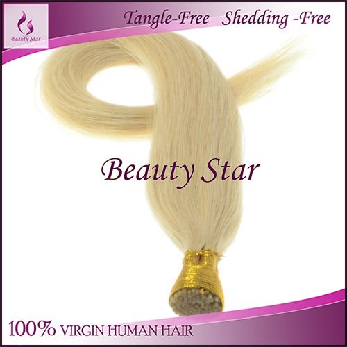 Pre bonded Hair Extension 24#, 100% Remy Human Hair