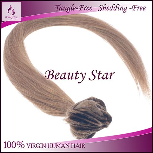 Clip in Hair Extension 12#, 100% Virgin Human Hair