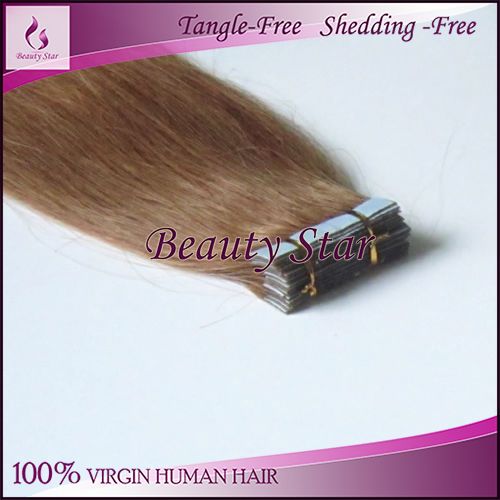 Tape Hair Extension, 10#, 100% Natural Human Hair