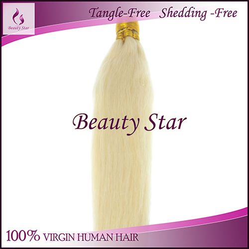 Pre bonded Hair Extension 60#, 100% Remy Human Hair