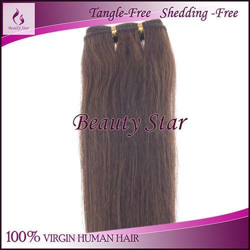 Remy Hair Extensions, 4#, 100% Virgin Human Hair