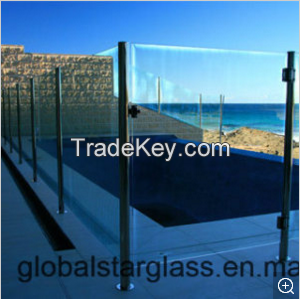 12mm Frameless Tempered Glass (Pool Fencing)