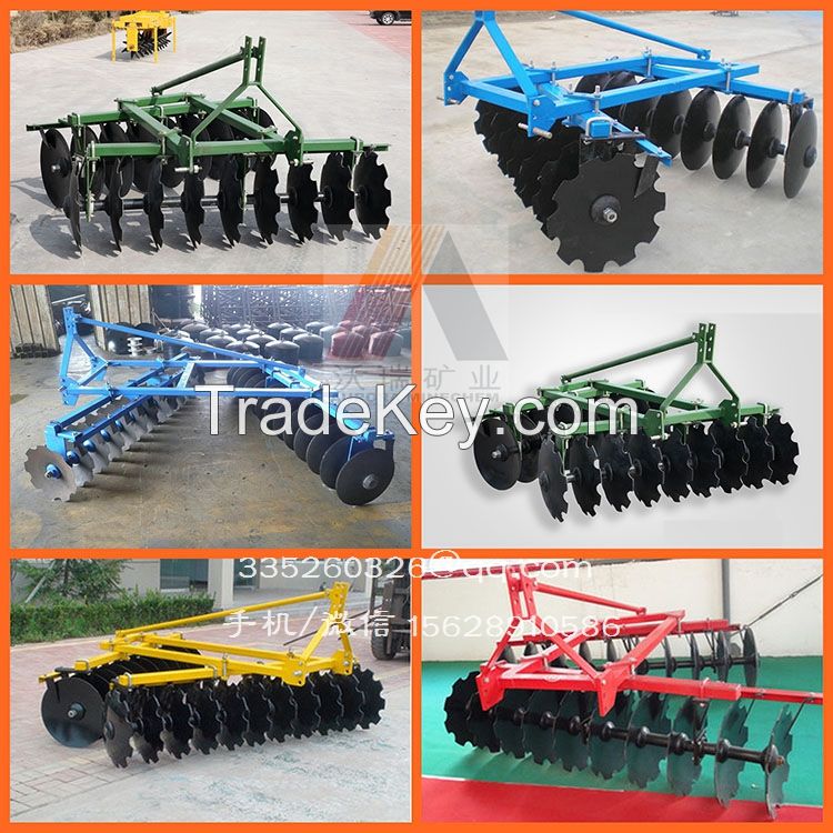 disc harrow and disc harrow part in cultivator for farm machinery