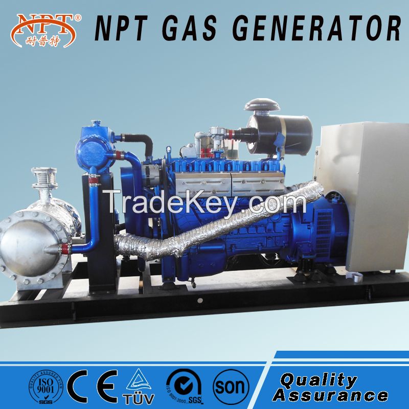 Customized silent wood fire generator 80kw with CE certification