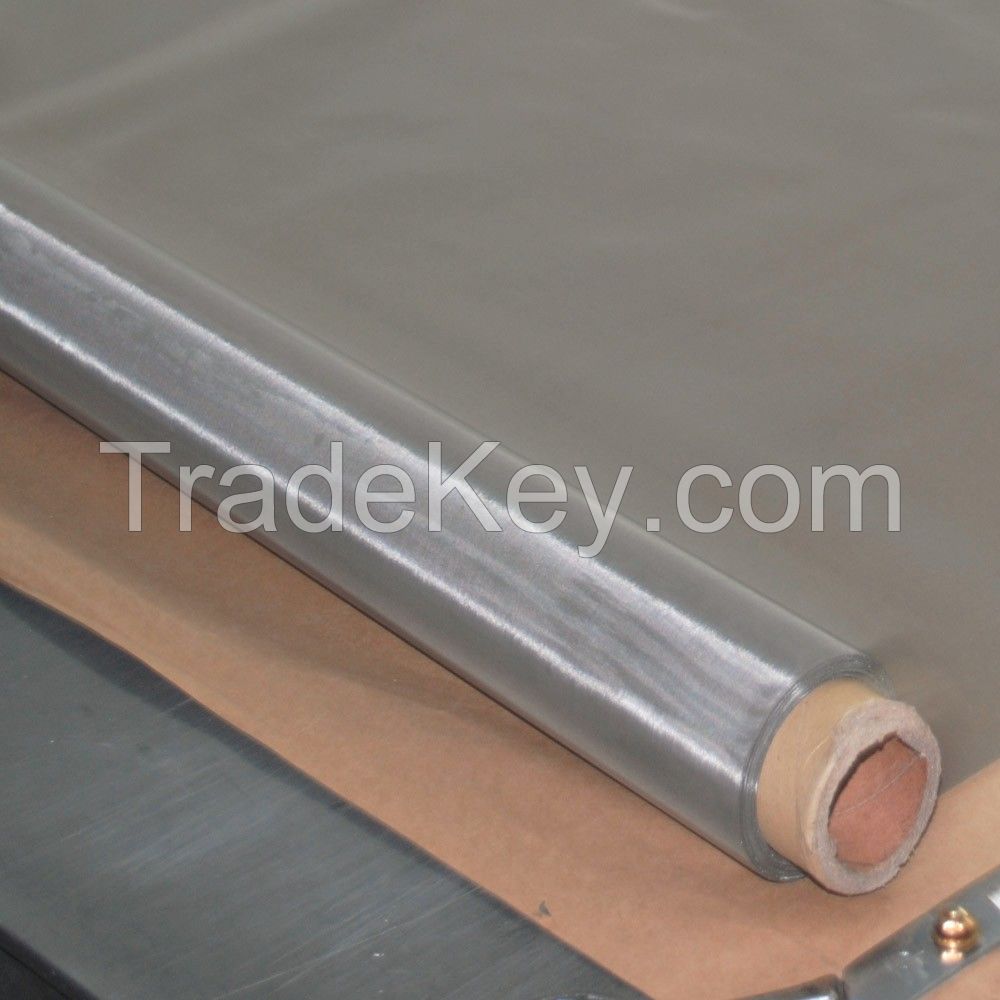 Anping Factory plain weave stainless steel wire mesh  