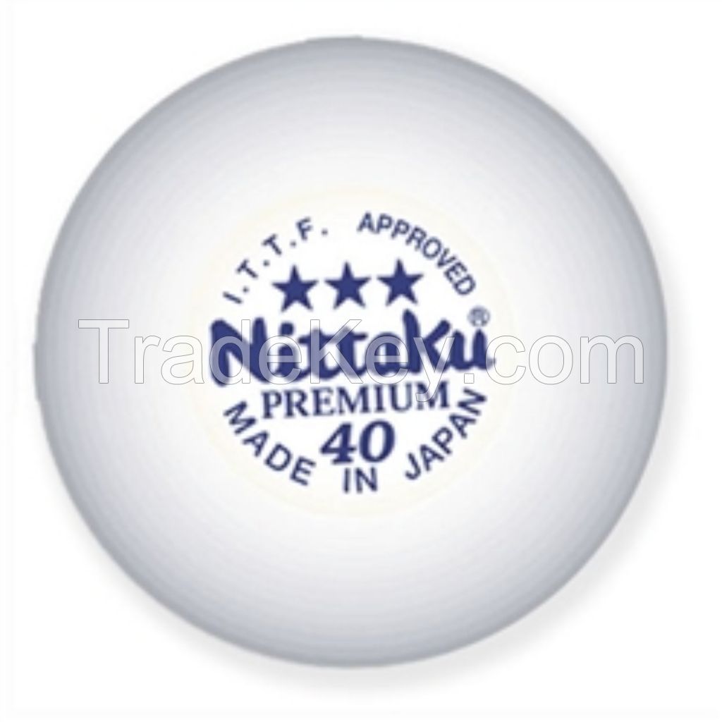 NITTAKU 3-STAR PREMIUM WHITE Ball