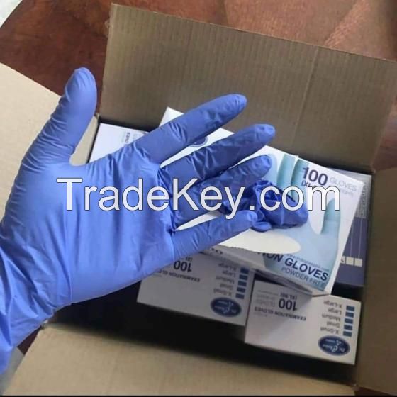 Disposable Nitrile or Latex Gloves for Multipurpose Use Home Safety.