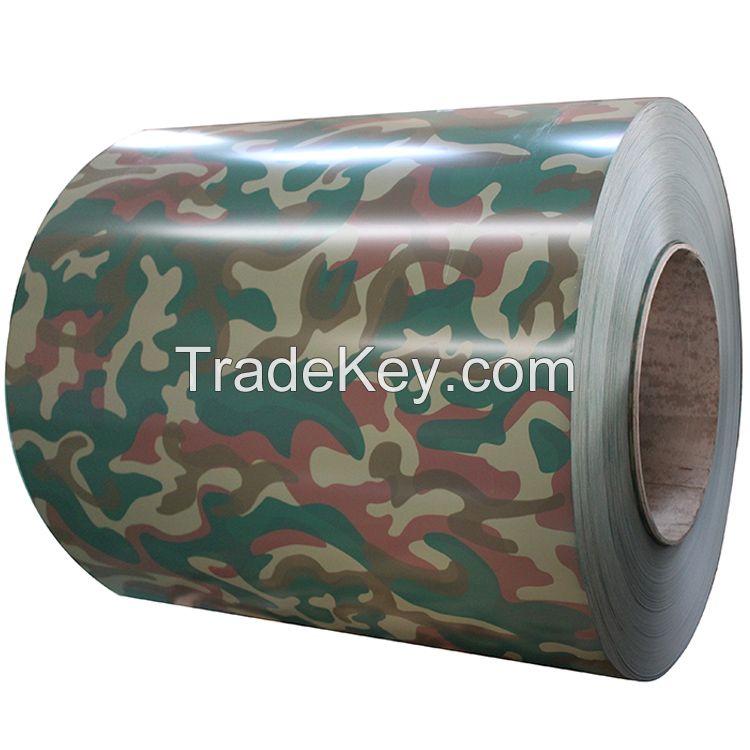 Army pattern prepainted PPGI steel sheet material