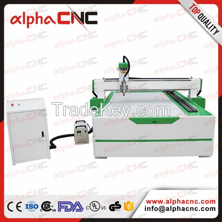 Alpha CNC Router Whatsapp 008618654562877 20% discount!!! ABP-1325 4*8ft 1300*2500mm 4th axis rotary axis mach 3 dsp controller cnc router for wood acrylic mdf