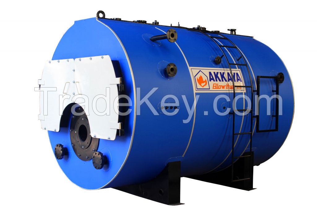 SBK Type Gas or Oil Fired Steam Boilers