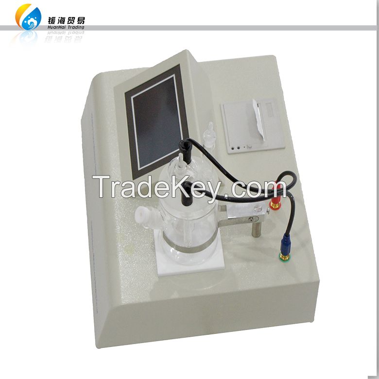 HZWS-2 Karl Fischer Moisture Titrator Oil Water Content Testing Equipment