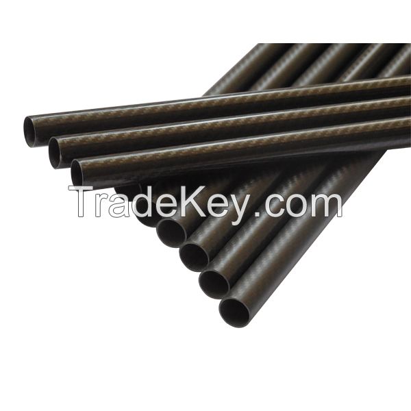 Wholesale Best Price Different size Twill Matte 3K carbon tube Carbon fiber pipe