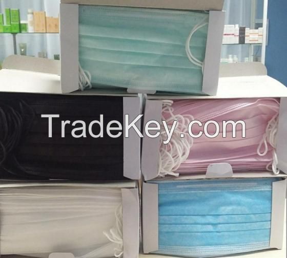 High Quality Disposable Dental 3 Ply Face Mask/Surgical Face Mask/Medical Dental Face Mask