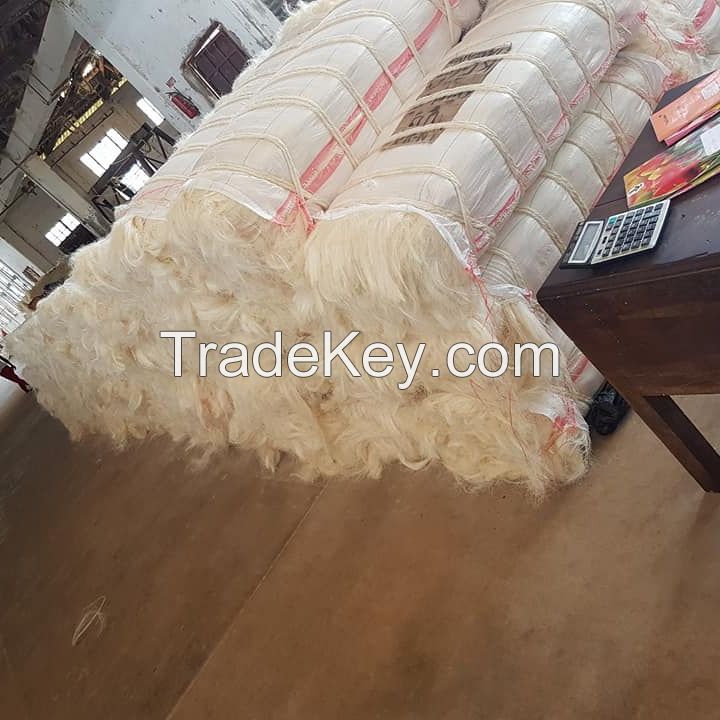 100% Natural Sisal Fiber Grade A UG, SSUG, 3L