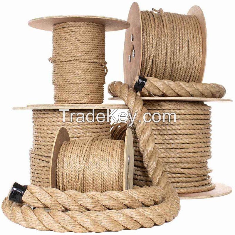 Strong Durable Reliable Sisal Ropes 