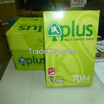 IK Plus A4 Copy Paper 80gsm, 75gsm and 70gsm